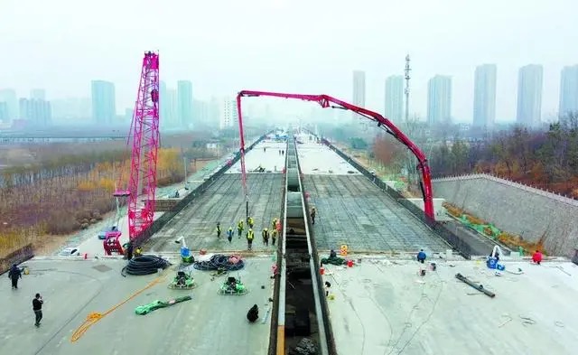 石家庄南二环快速连通等城市更新项目开启建设“加速度”