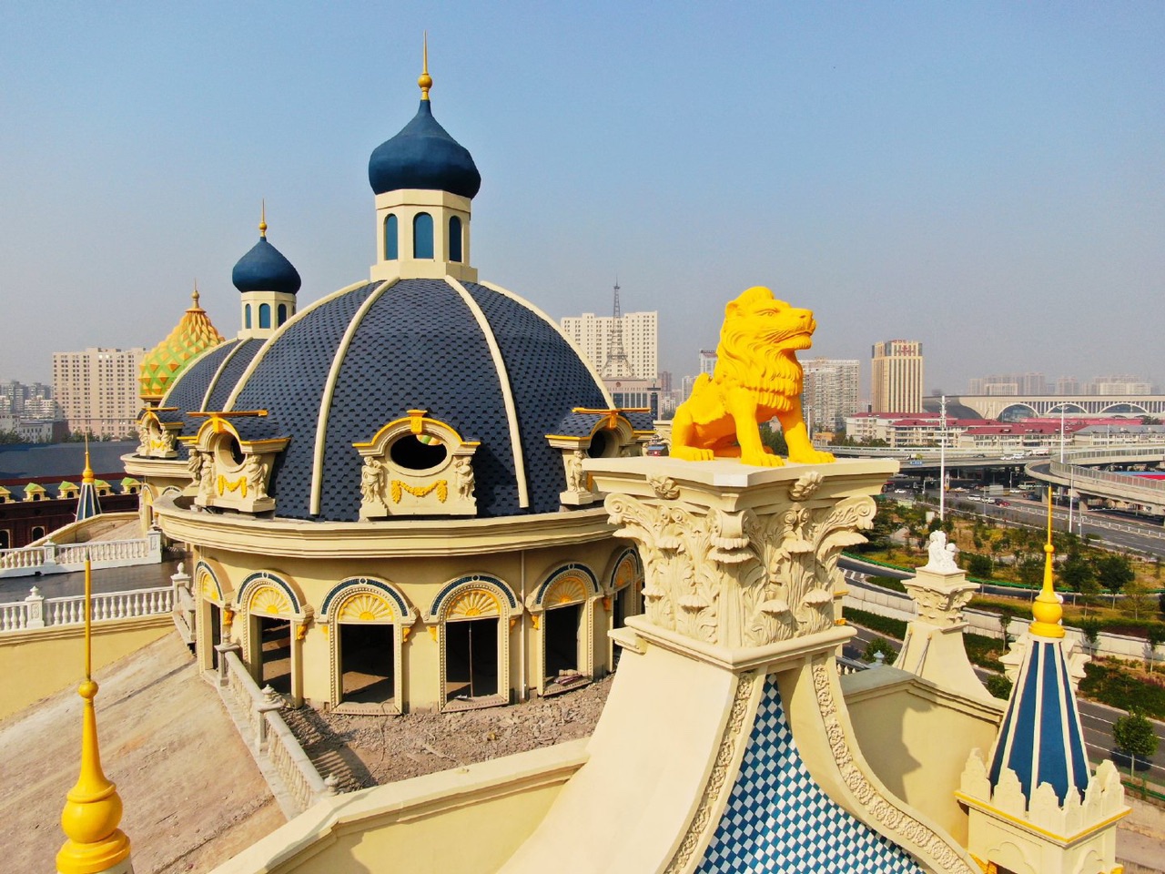 石家庄最大的烂尾楼祥云国际终于好看了